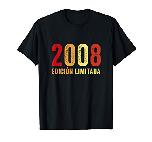 Consigue ahora Cumpleaños Mujer Hombre Edición Limitada Vintage 2008 Camiseta Catálogo Rebajas 2025 | regaloscumple.com