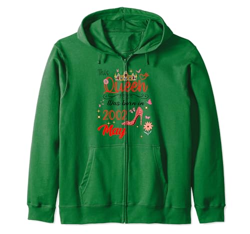 Consigue ahora Mayo 2002 Cumpleaños Esta Navidad Reina Nació En Mayo 2002 Sudadera con Capucha Rebajas 2024 | regaloscumple.com