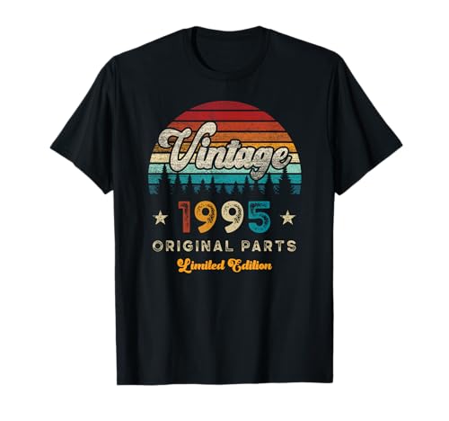 Consigue ahora Vintage 1995 Cumpleaños 30 Años Limited Edition Camiseta Navidad Ofertas 2024 | regaloscumple.com