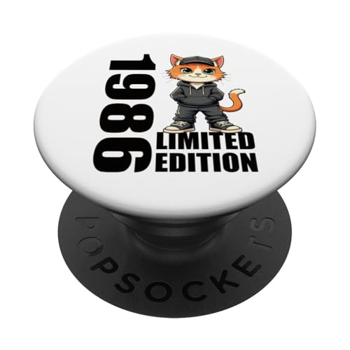 Comprar Catálogo Edición limitada 1986 Cumpleaños 1986 Nacido 1986 Vintage PopSockets PopGrip Adhesivo Ofertas 2025 | regaloscumple.com