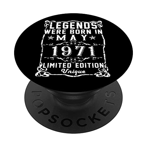 Oferta Cumpleaños 1971 Limitada Legend PopSockets Intercambiable