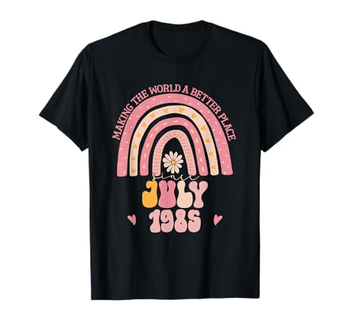 Consigue ahora Turning 39 Retro Julio 1985 39 cumpleaños para mujer Ideas para regalar Camiseta Rebajas 2024 | regaloscumple.com