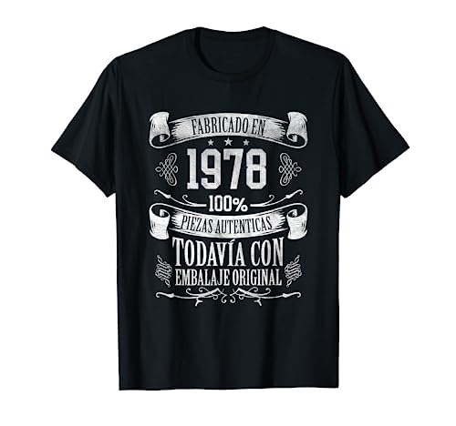 Oferta 46 Cumpleaños Nacido 1978 46 Camiseta