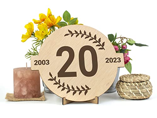 Ofertas en regaloscumple.com Tarjeta 20 aniversario. felicitacion cumpleaños original feliz chicas chicos Joven años amiga