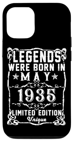 Consigue ahora Carcasa para iPhone Promoción 12/12 Pro Cumpleaños Mayo 1935 Edición Limitada Regalo Legend May Rebajas 2024 | regaloscumple.com