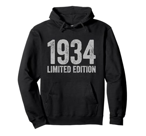 Consigue ahora Cumpleaños 1934 Catálogo Sudadera con Capucha Rebajas 2024 | regaloscumple.com