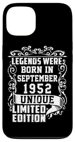 Consigue Navidad ahora Carcasa para iPhone 13 Cumpleaños Septiembre 1952 Edición Limitada Regalo Vintage Ofertas 2025 | regaloscumple.com