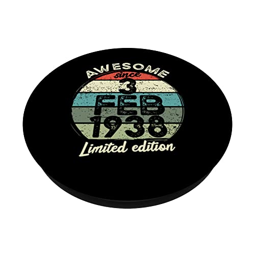 Ofertas de última hora 3 febrero 1938, 85 cumpleaños PopSockets PopGrip Intercambiable