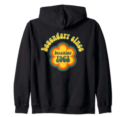 Comprar Nacido en Diciembre 1963 Cumpleaños Legendario desde 1963 Navidad Sudadera con Capucha Ofertas 2024 | regaloscumple.com