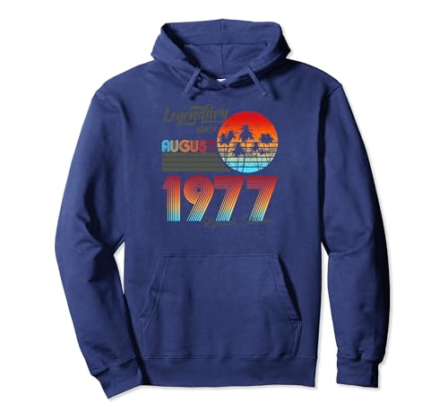 Consigue ahora Legendario cumpleaños desde agosto Ideas para regalar 1977. Sudadera con Capucha Top Precio 2024 | regaloscumple.com