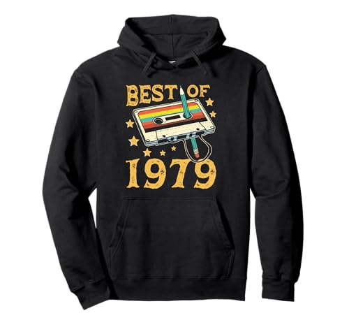 Comprar 46 Cumpleaños 46 Años Hombre Mujer Vintage 1979 Regalo Sudadera Promoción con Capucha Ofertas 2025 | regaloscumple.com