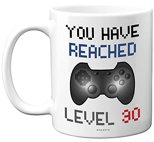 Consigue ahora Regalo 30 cumpleaños para jugadores taza Catálogo jugador nivel 30 regalos 30 cumpleaños tazas café aptas para lavavajillas regalos 30 cumpleaños para hombres o mujeres videojuegos Ofertas 2024 | regaloscumple.com