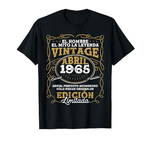 Oferta Abril Vintage 59 Regalo Hombre