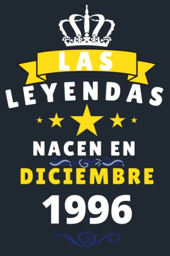 Consigue ahora Las leyendas Nacen En Diciembre 1996: Cuaderno notas cumpleaños 24 años para mujer hombre Diario para Ideas para regalar regalo cumpleaños ideal para abuelos padres madres Ofertas 2024 | regaloscumple.com