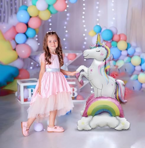 Top Precios Globos 3D Globo Cumpleaños Decoracion Balones Niñas Decoración Cumpleaños, 94cm