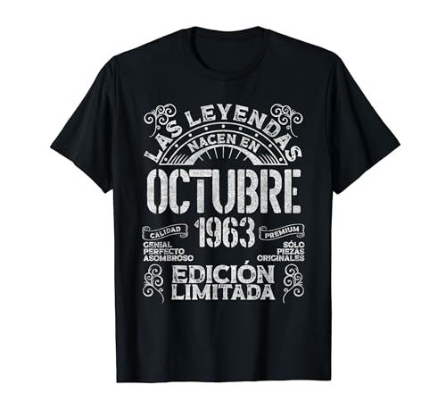 Oferta Las Nacen Octubre 60 Cumpleaños