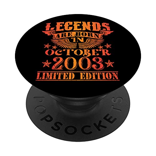Comprar Cumpleaños Octubre 2003 Edición Limitada Ideas para regalar Regalo Used Vintage PopSockets PopGrip Intercambiable Top Precio 2024 | regaloscumple.com