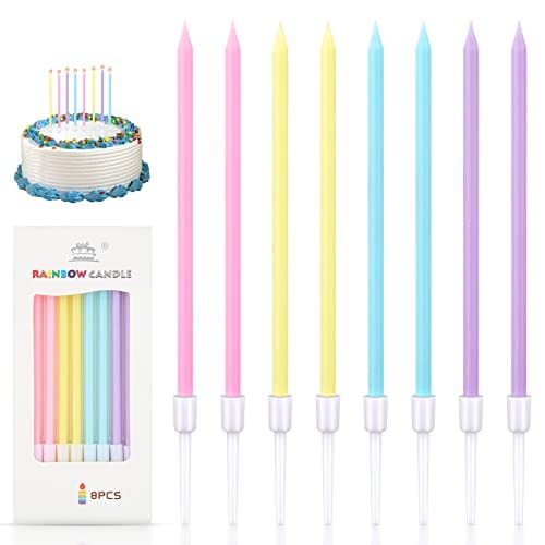 Consigue ahora Velas pastel cumpleaños 16 piezas altas pastel velas pastel velas largas Cumpleaños cumpleaños velas finas cupcakes con soporte para decoración tartas cumpleaños baby shower bodas Rebajas 2024 | regaloscumple.com