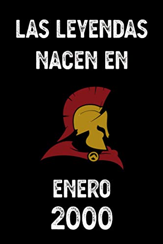 Consigue ahora Las leyendas nacen en enero Catálogo 2000: cuaderno cumpleaños regalos cumpleaños para hombres mujeres cumpleaños 21 años 6 "x 9" pulgadas 120 páginas. Ofertas 2024 | regaloscumple.com