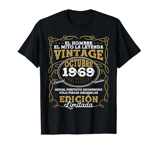 Oferta Octubre Vintage 55 Regalo Hombre