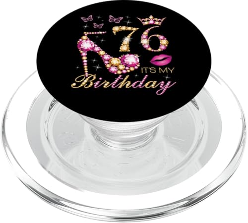 Comprar 76 Es mi cumpleaños 76 años Catálogo es mi cumpleaños número 76 PopSockets PopGrip para MagSafe Top Precio 2024 | regaloscumple.com