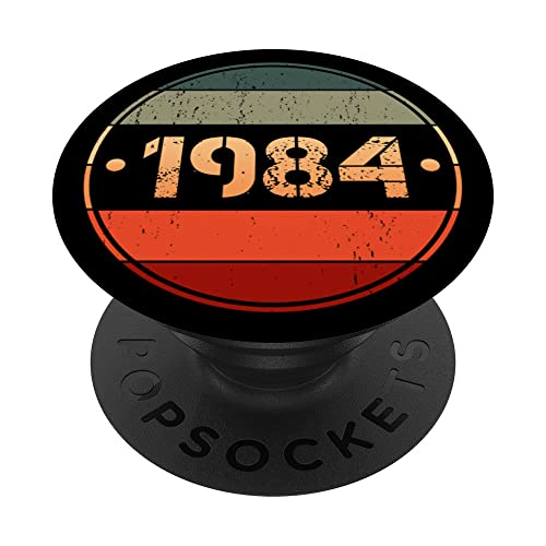 Consigue ahora Popsockets vintage 1984 edición limitada 1984 cumpleaños 1984 Promoción PopSockets PopGrip Intercambiable Ofertas 2025 | regaloscumple.com