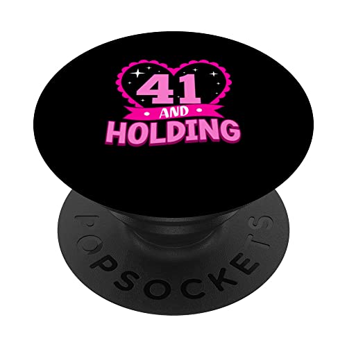 Comprar Regalo 41 años y celebración 41 cumpleaños para su Ideas para regalar cuadragésimo primer cumpleaños PopSockets PopGrip Intercambiable Rebajas 2025 | regaloscumple.com