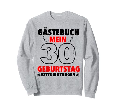 Consigue ahora Libro Cumpleaños visitas para 30 cumpleaños para regalo Sudadera Ofertas 2024 | regaloscumple.com