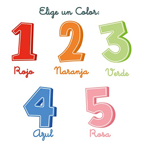 Dónde comprar en España Conjunto regalo cumpleaños Cake Topper + Body o camiseta personalizado con el nombre decoración fiesta animales para Bebes Unisex Niños Niñas primer velas