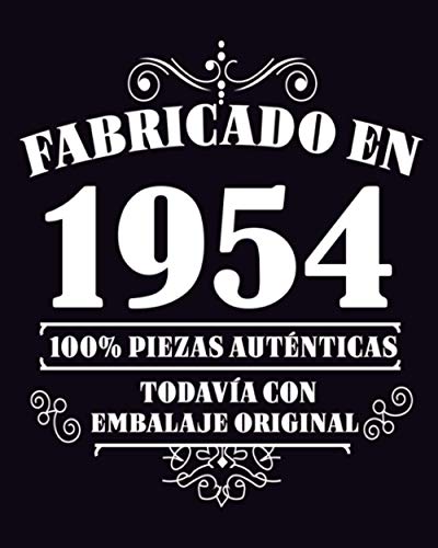 Comprar Fabricado en 1954 Todavia Con Embalaje Original: 67 años Catálogo regalo cumpleaños personalizado | Diario en blanco para escribir regalo perfecto para cumpleaños / 120 páginas / 8x10 pulgadas Ofertas 2025 | regaloscumple.com