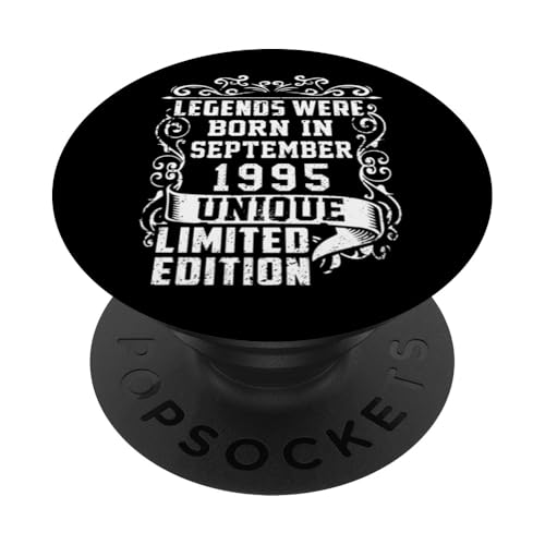 Consigue ahora Cumpleaños Septiembre 1995 Edición Limitada Regalo Vintage PopSockets PopGrip Catálogo Adhesivo Ofertas 2025 | regaloscumple.com