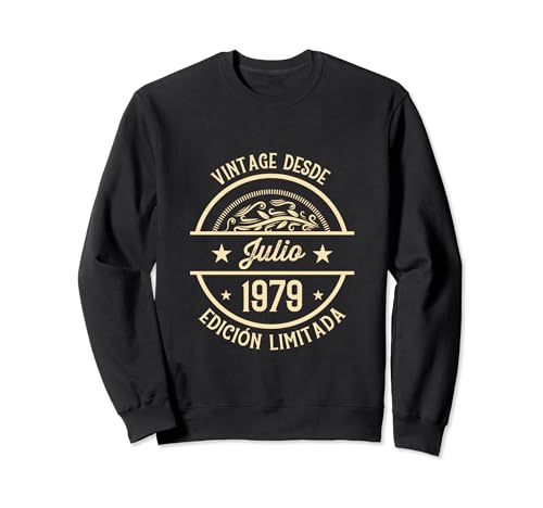 Comprar Cumpleaños Hombre Ideas para regalar Regalos Vintage Desde Julio 1979 Sudadera Rebajas 2025 | regaloscumple.com
