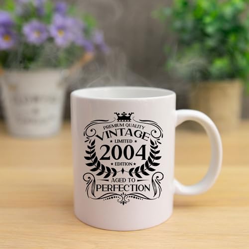 Oferta Flash Always Good cumpleaños 20 vintage Envejecido la taza amantes café, té, niños años, café