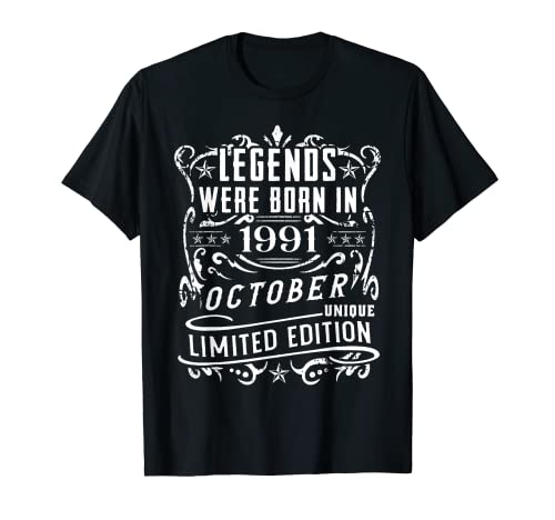Oferta Cumpleaños 1991 Limitada Used Camiseta