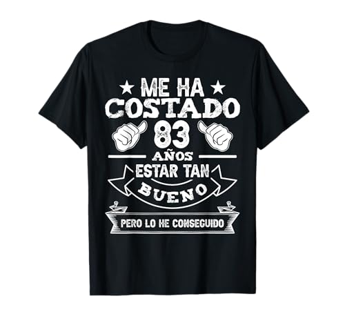 Consigue ahora Me Ha Costado 83 Años Cumpleaños Hombres Mujeres BlackFriday Camiseta Top Precio 2025 | regaloscumple.com