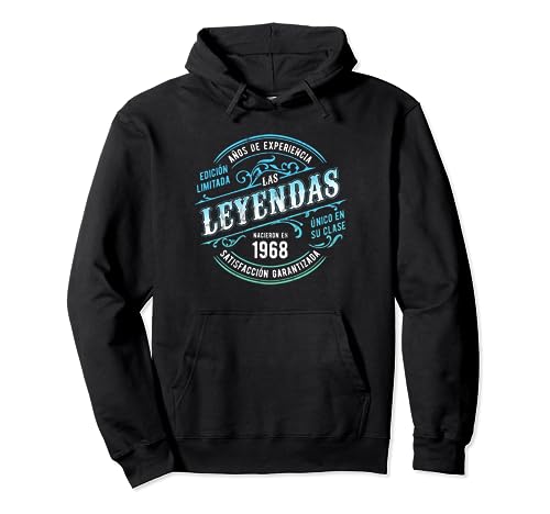 Consigue ahora Nacieron En 1968 Las Leyendas Edición Limitada 56 Cumpleaños Sudadera con Capucha Cumpleaños Top Precio 2025 | regaloscumple.com