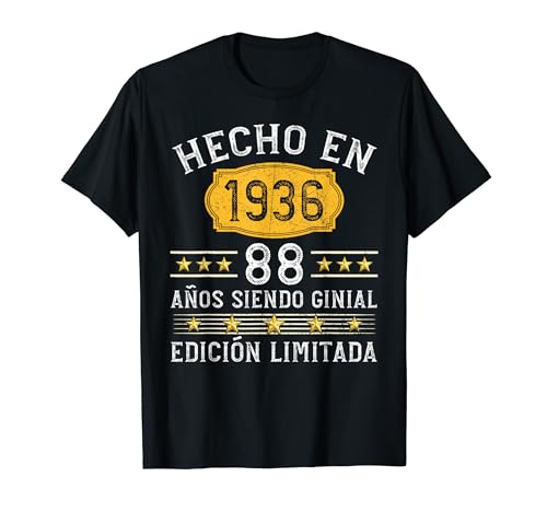 Oferta 88 Cumpleaños Hombre En Camiseta