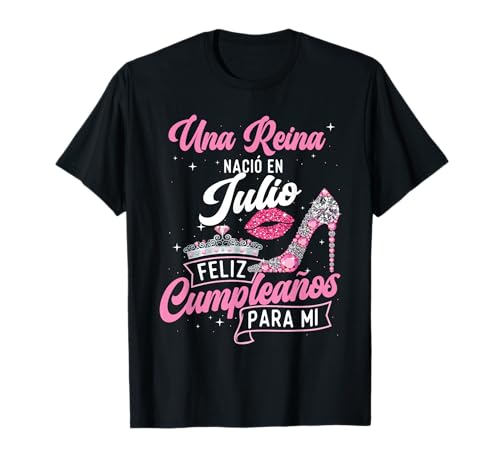 Consigue ahora Una Reina nació BlackFriday en Julio Cumpleaños Camiseta Ofertas 2024 | regaloscumple.com