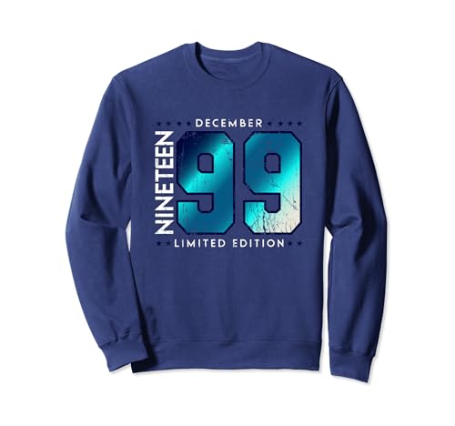 Comprar 1999 diciembre mes nacimiento año Ideas para regalar cumpleaños Sudadera Ofertas 2024 | regaloscumple.com