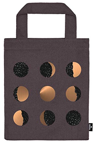 Comprar Moses libri_x Bolsa Libros diseño Fases Cumpleaños la Luna Bolsa pequeña algodón 100% para los Amantes los Libros con Acabado Dorado Ofertas 2024 | regaloscumple.com