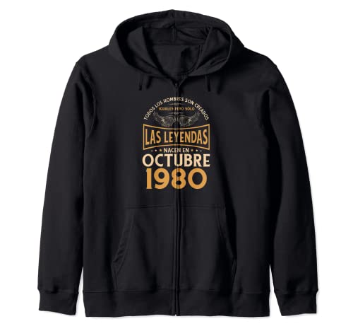 Consigue ahora Cumpleaños Hombre Regalos Regalos Las Leyendas Octubre 1980 Sudadera con Capucha Ofertas 2024 | regaloscumple.com