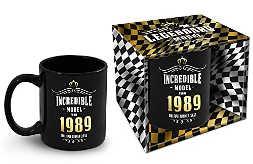 Comprar Bombo Taza cumpleaños con año Navidad nacimiento 1989 Ofertas 2024 | regaloscumple.com