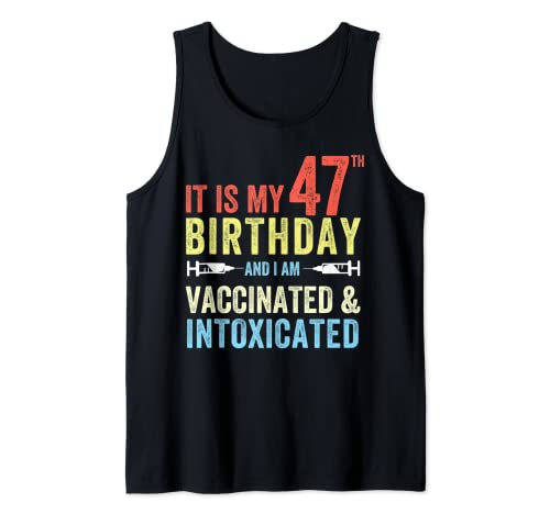 Consigue ahora Divertido Navidad 47 cumpleaños mordaza 2021 cumpleaños cuarentena 1974 Camiseta sin Mangas Rebajas 2024 | regaloscumple.com