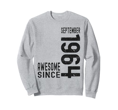 Comprar Impresionante Desde Septiembre 1964 Nacido En 1964 Septiembre Cumpleaños Sudadera Catálogo Rebajas 2025 | regaloscumple.com