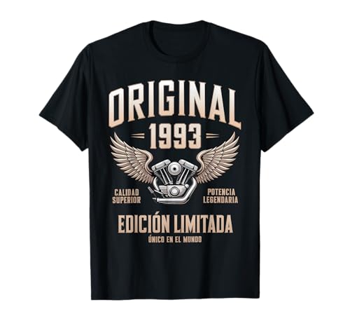 Consigue ahora Cumpleaños Original Navidad 1993 para Leyendas y Moteros Camiseta Top Precio 2025 | regaloscumple.com