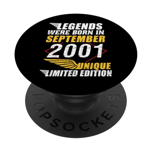 Comprar Cumpleaños Septiembre 2001 Edición Limitada Regalo Vintage Promoción PopSockets PopGrip Adhesivo Top Precio 2024 | regaloscumple.com