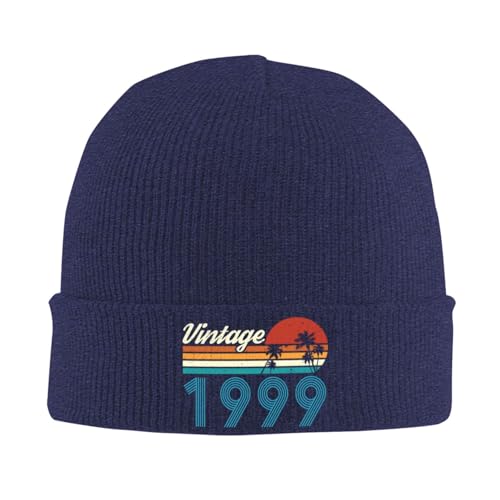 Consigue ahora Unisex Gorro De Esquí Cálido Regalo Retro De 25 Cumpleaños Regalos Vintage De 1999 Gorro De BlackFriday Punto con Calavera Comodidad Borde Enrollado Gorro Transpirable Gorro De Calavera para Viaje Invierno Rebajas 2024 | regaloscumple.com