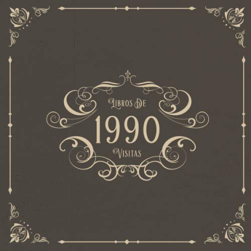 Consigue ahora 1990 Libros BlackFriday Visitas: Libros visitas para fiestas cumpleaños estilo vintage para que la familia y los amigos inserten saludos y mensajes | 100 páginas Rebajas 2024 | regaloscumple.com
