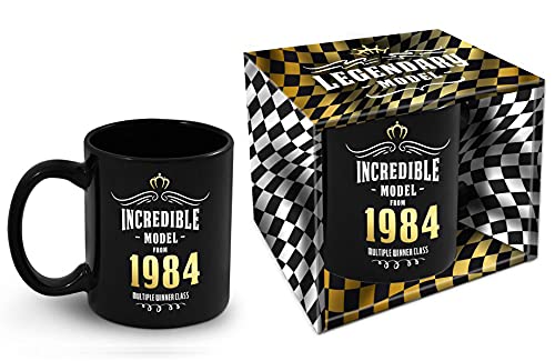 Comprar Bombo Taza Catálogo cumpleaños con año nacimiento 1984 Ofertas 2024 | regaloscumple.com