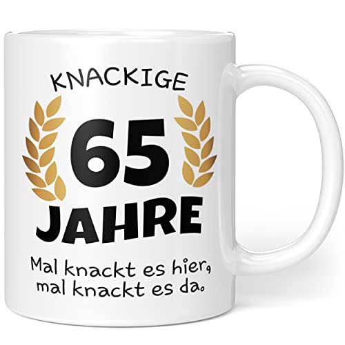 Consigue ahora Orange9 - Taza BlackFriday 60 cumpleaños con Texto en alemán 60 Geburtstags-Geschenk Knackige 60 Geburtstag cerámica El 65 cumpleaños 8 x 8 x 9 6 cm 330 ml Ofertas 2025 | regaloscumple.com